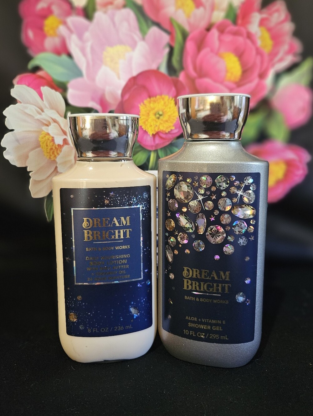 NWT Bath & Body Works Dream Bright Bodycare Bundle - Blue & Silver